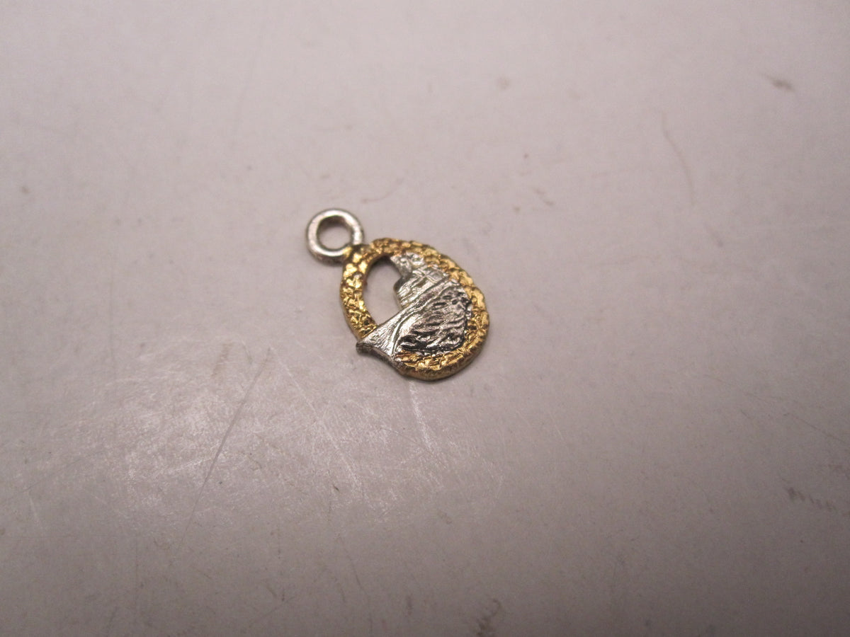 H.W.  -  - Miniatur Zerstörerkriegsabzeichen der Kriegsmarine Modell / Ausführung 1957