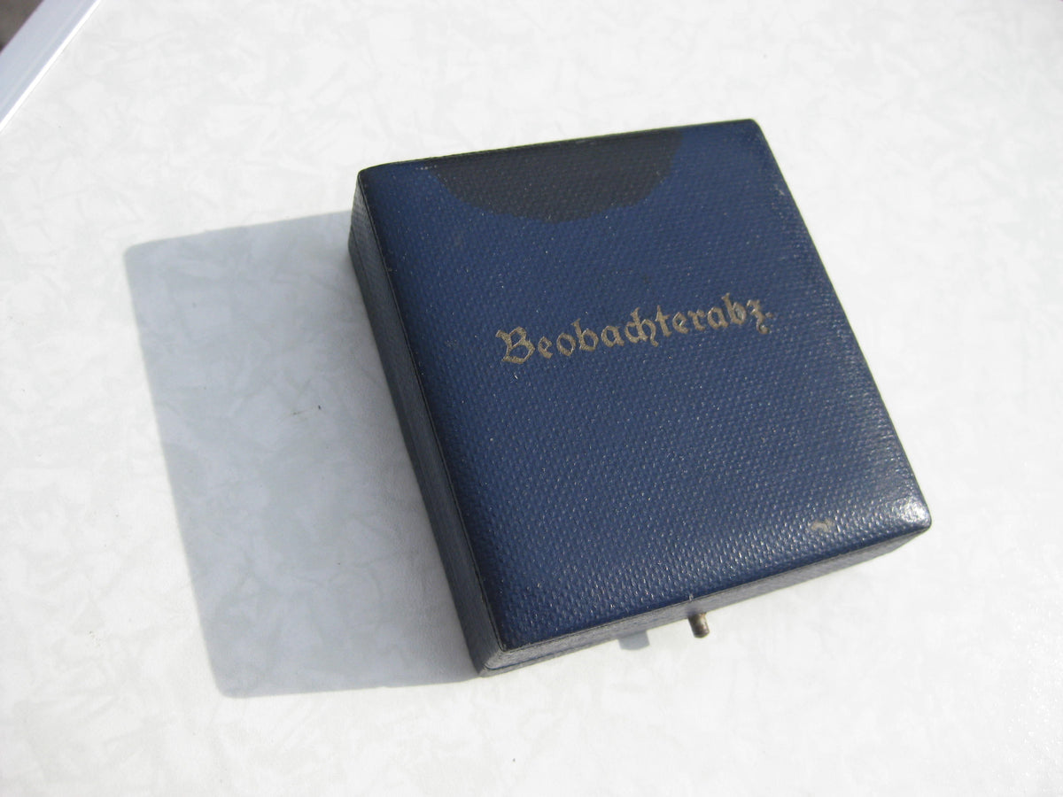 Luftwaffen - Beobachterabzeichen im Verleihungsetui MINT CONDITION