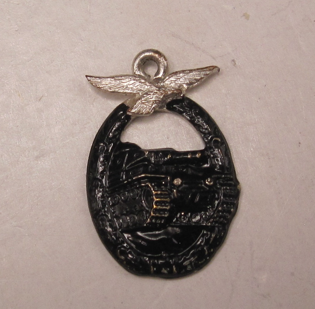 H.W.  -  - Miniatur Panzerkampfabzeichen der Luftwaffe Modell / Ausführung 1957