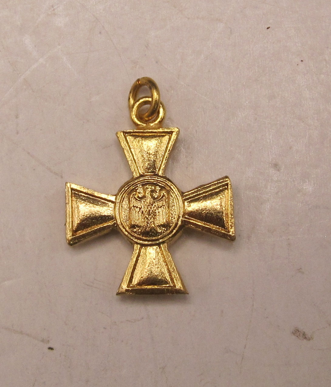 H.W.  -  - Miniatur Dienstauszeichnung der Wehrmacht für 25 Jahre Modell / Ausführung 1957