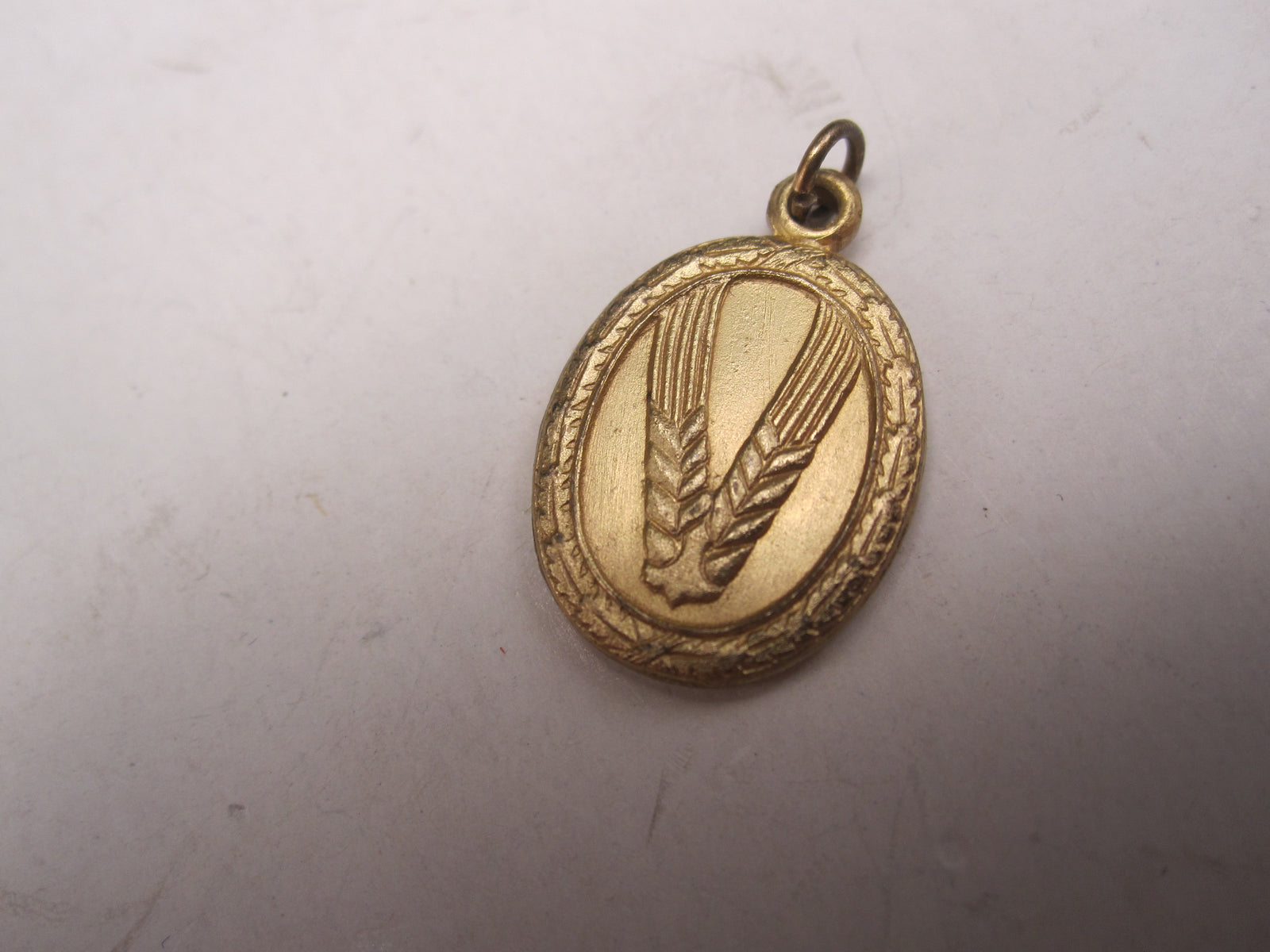 H.W.  -  - Miniatur Medaille Reichsarbeitsdienstauszeichnung 1.Stufe in Gold Modell / Ausführung 1957