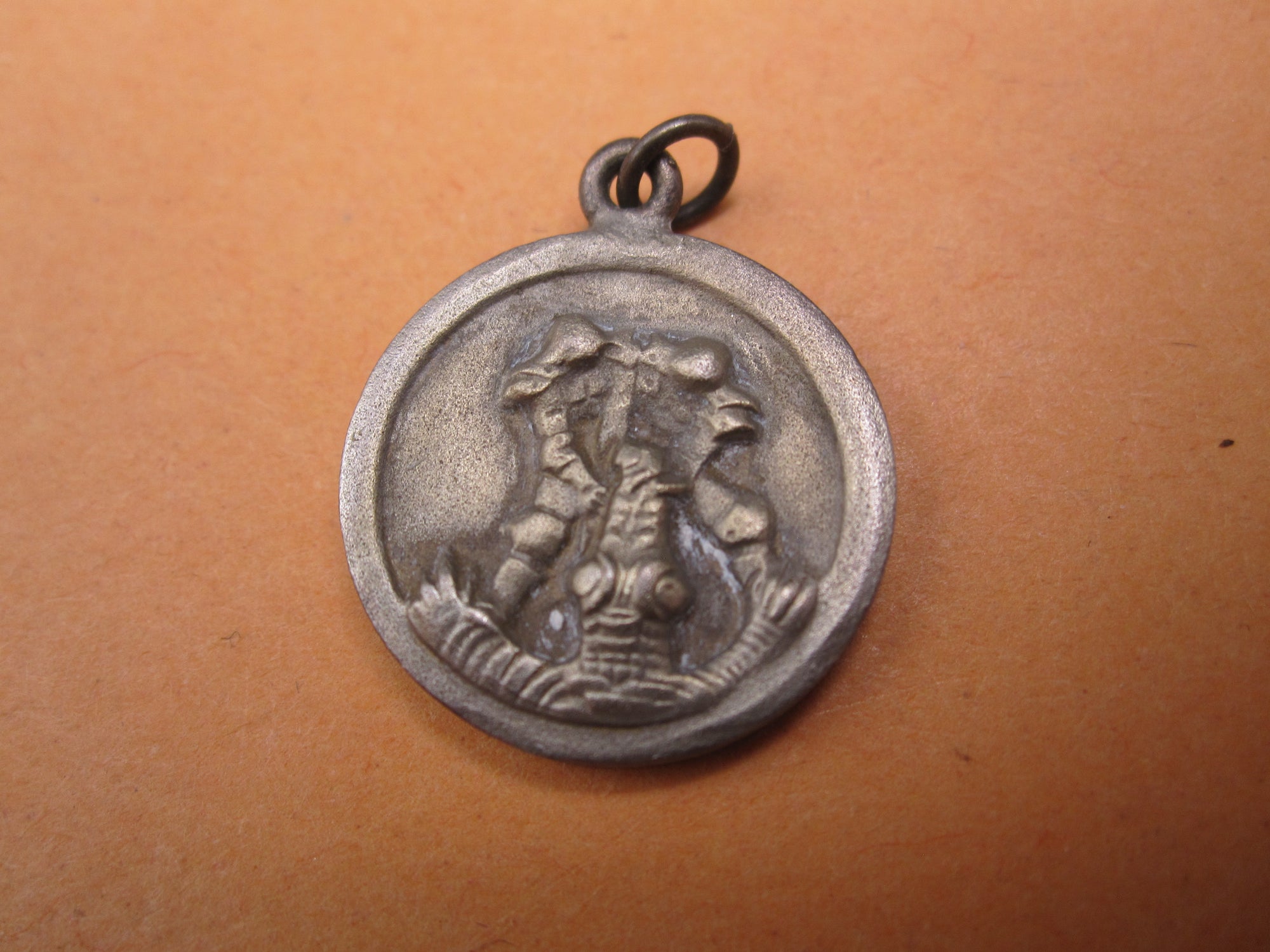 H.W.  -  - Miniatur deutsch - italienische Feldzug Medaille in Silber Modell / Ausführung 1957