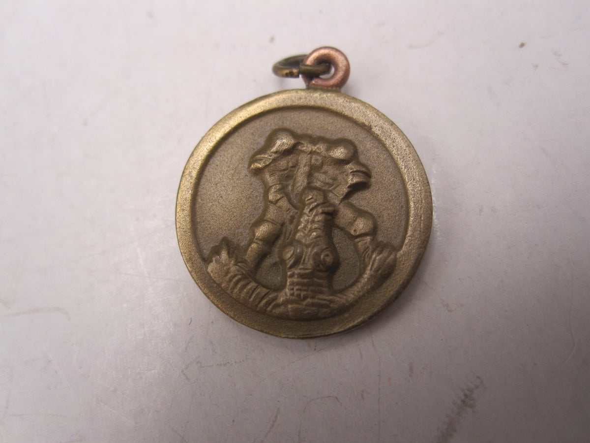 H.W.  -  - Miniatur deutsch - italienische Feldzug Medaille in Bronce Modell / Ausführung 1957