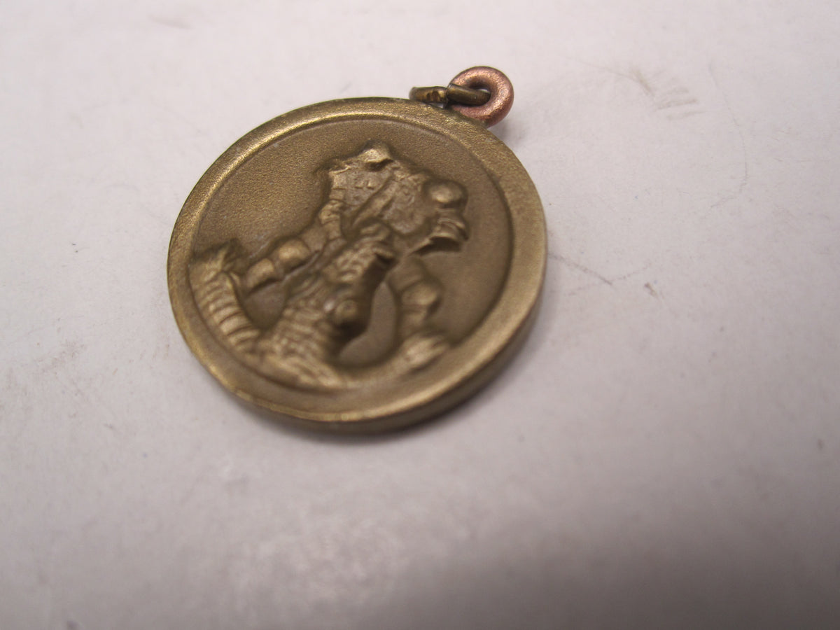 H.W.  -  - Miniatur deutsch - italienische Feldzug Medaille in Bronce Modell / Ausführung 1957