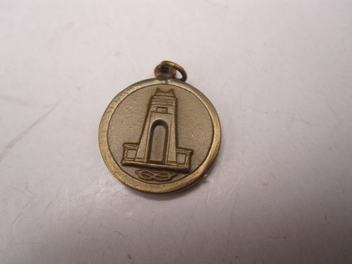 H.W.  -  - Miniatur deutsch - italienische Feldzug Medaille in Bronce Modell / Ausführung 1957