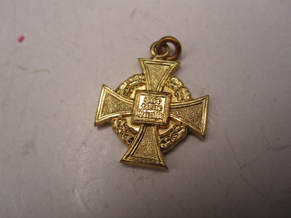 H.W.  -  - Miniatur Kreuz für 40 Jahre Treue Dienste Modell / Ausführung 1957