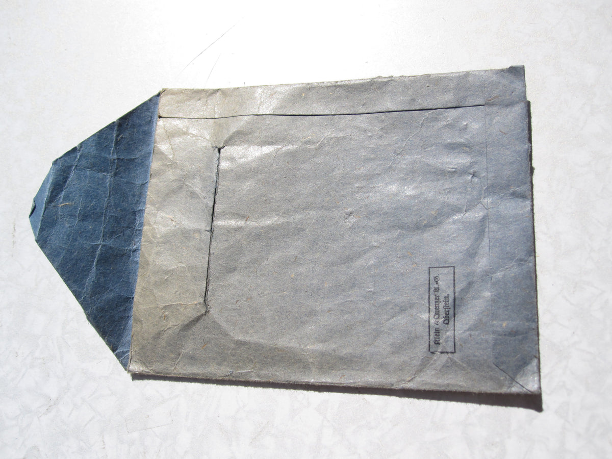 Leere Verleihungstüte für Eisernes Kreuz 2.Klasse 1939 (EK2/39) Hersteller: "65" &amp; "L/26" Klein&amp;Quenzer
