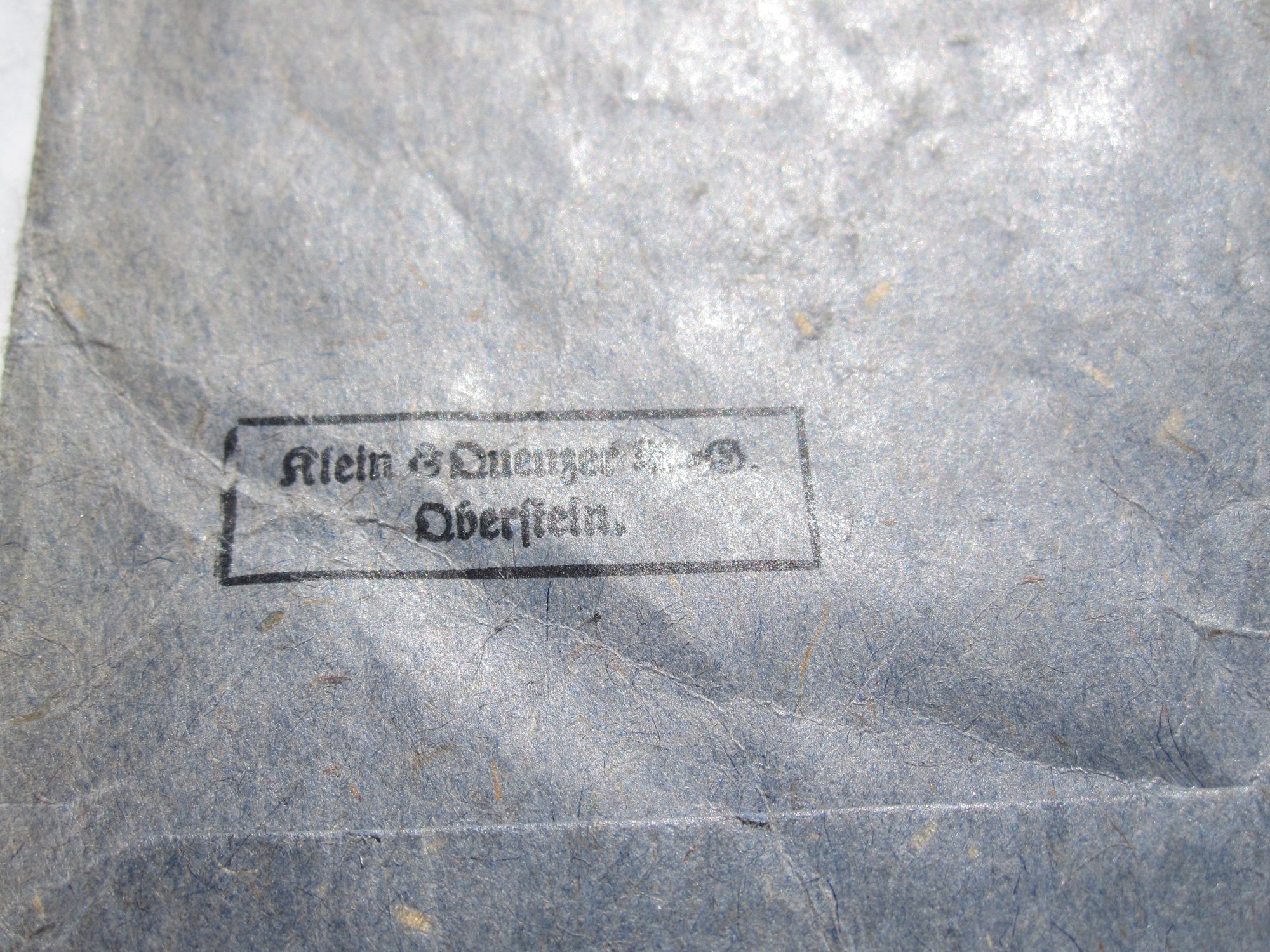 Leere Verleihungstüte für Eisernes Kreuz 2.Klasse 1939 (EK2/39) Hersteller: "65" & "L/26" Klein&Quenzer