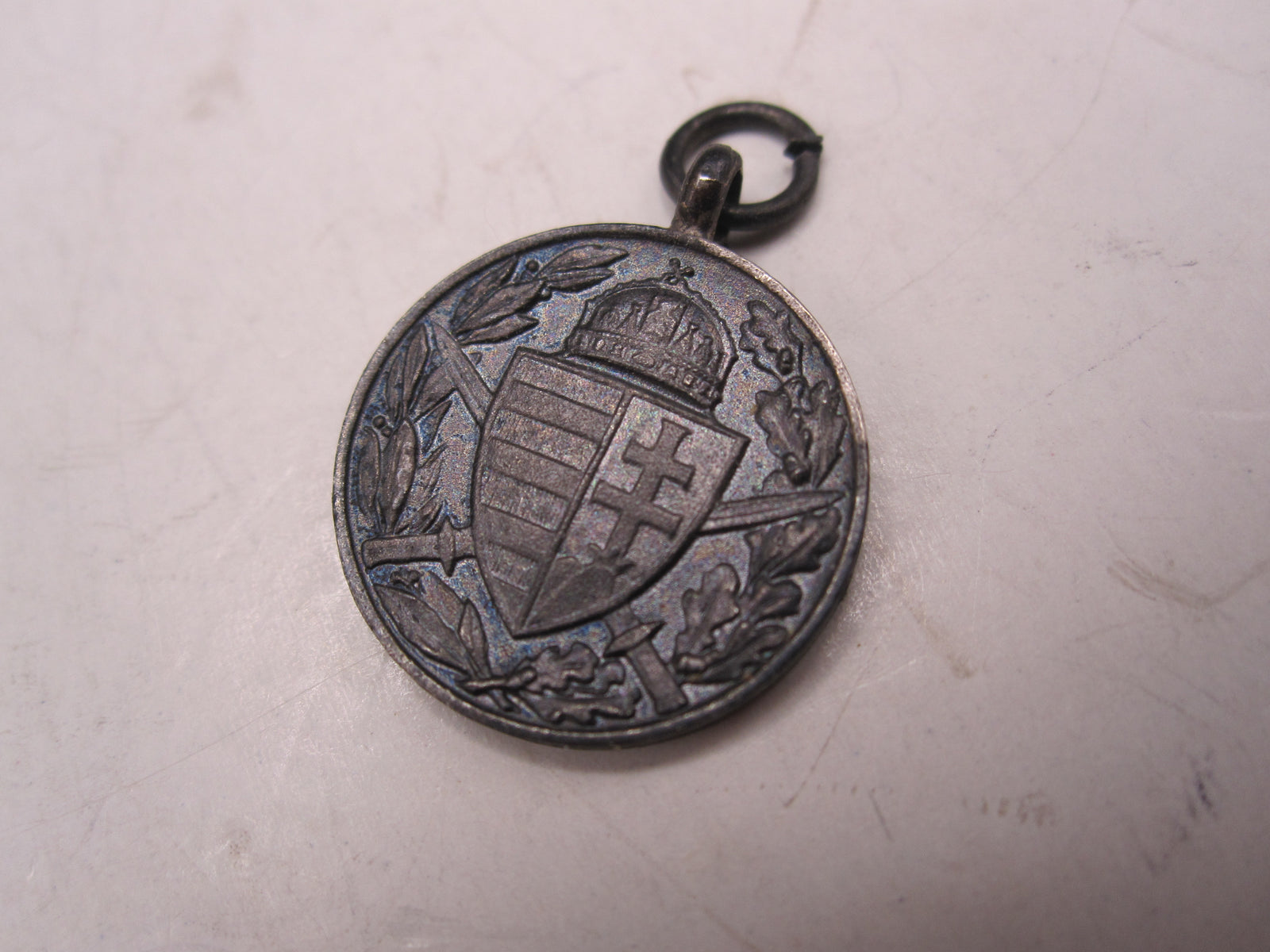 H.W.  -  -  Miniatur Kriegsmedaille Ungarn 1914 - 1918