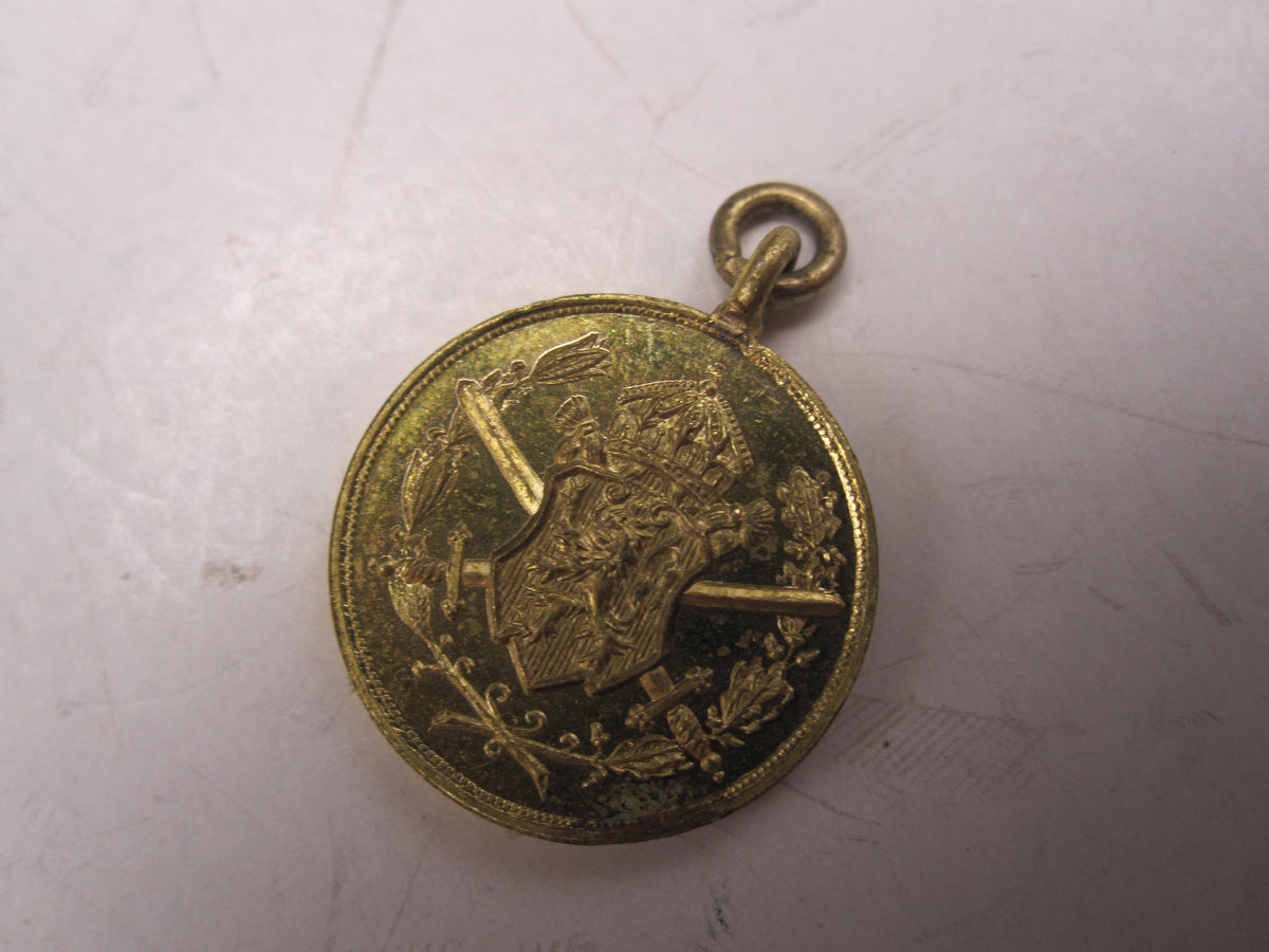 H.W.  -  -  Miniatur Kriegsmedaille Rumänien 1915 - 1918