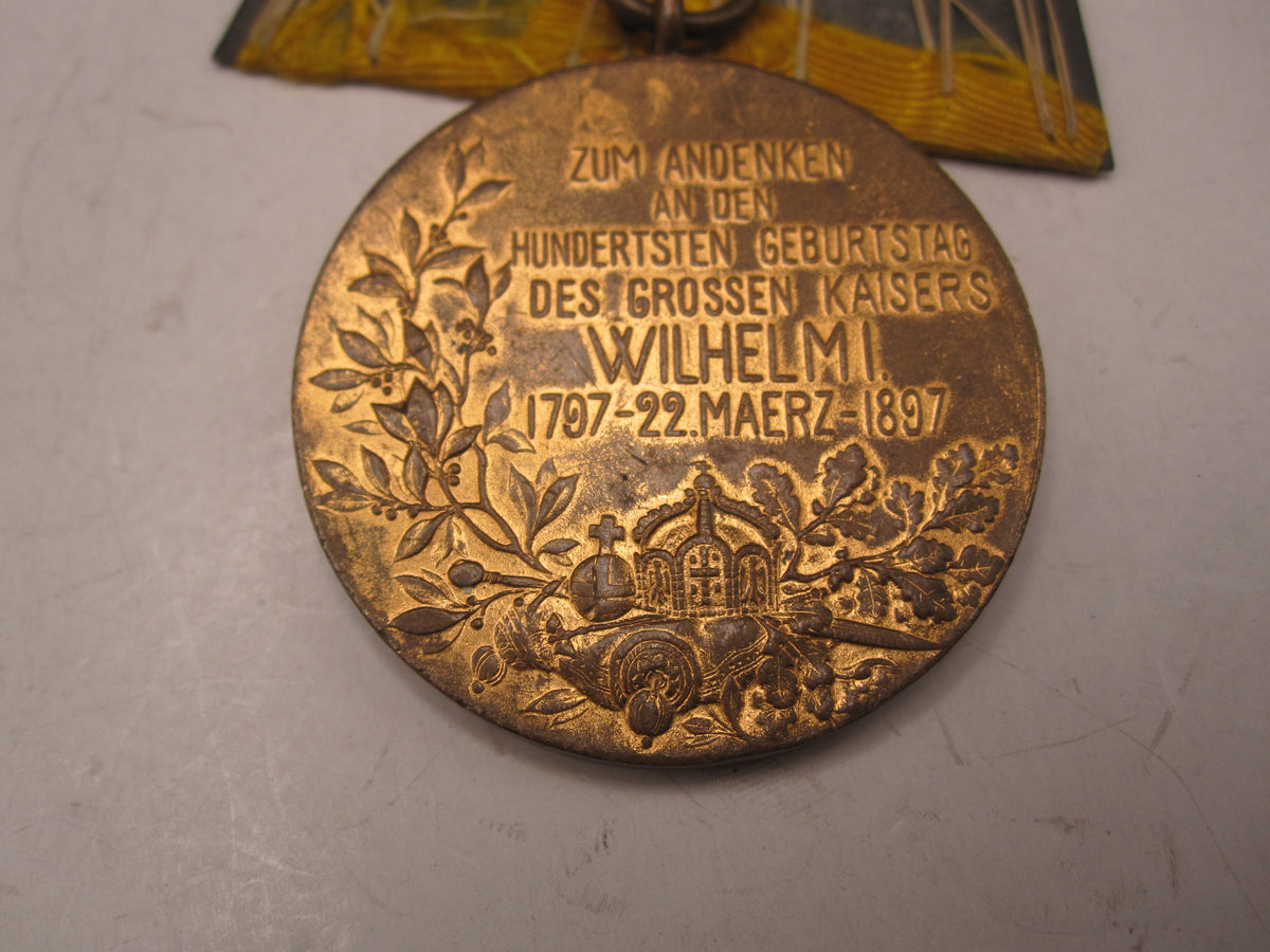 Centenarmedaille  1887 Kaiser Wilhelm I. Preußen