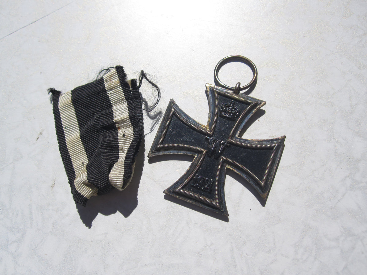 Eisernes Kreuz 2.Klasse 1914 (EK2/14) in 800er SILBERSTEMPEL / Punze