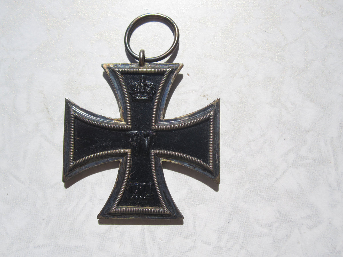 Eisernes Kreuz 2.Klasse 1914 (EK2/14) in 800er SILBERSTEMPEL / Punze