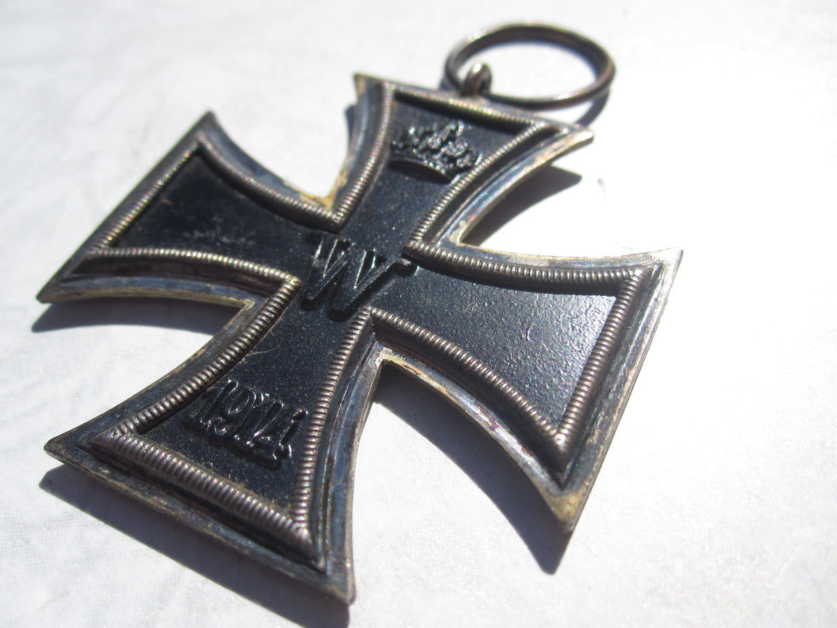 Eisernes Kreuz 2.Klasse 1914 (EK2/14) in 800er SILBERSTEMPEL / Punze