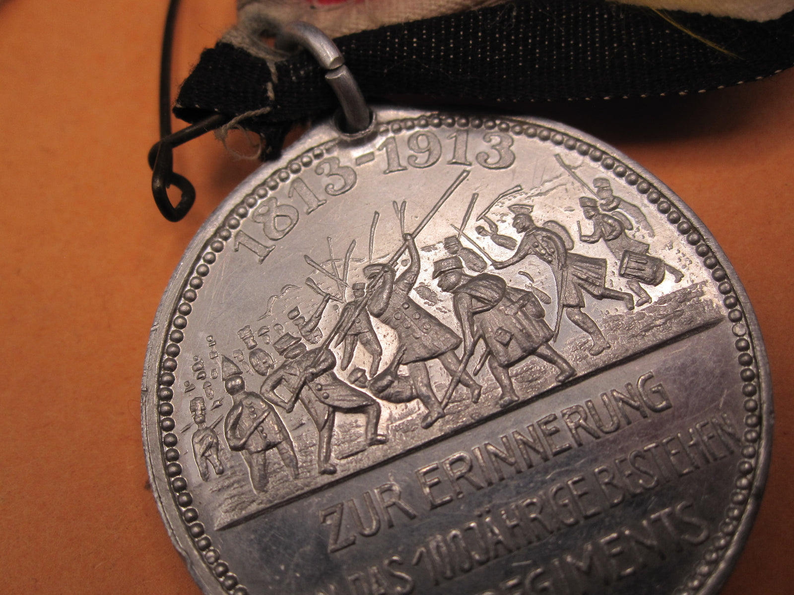 Medaille Preußen Regimentsmedaille 1813 - 1913