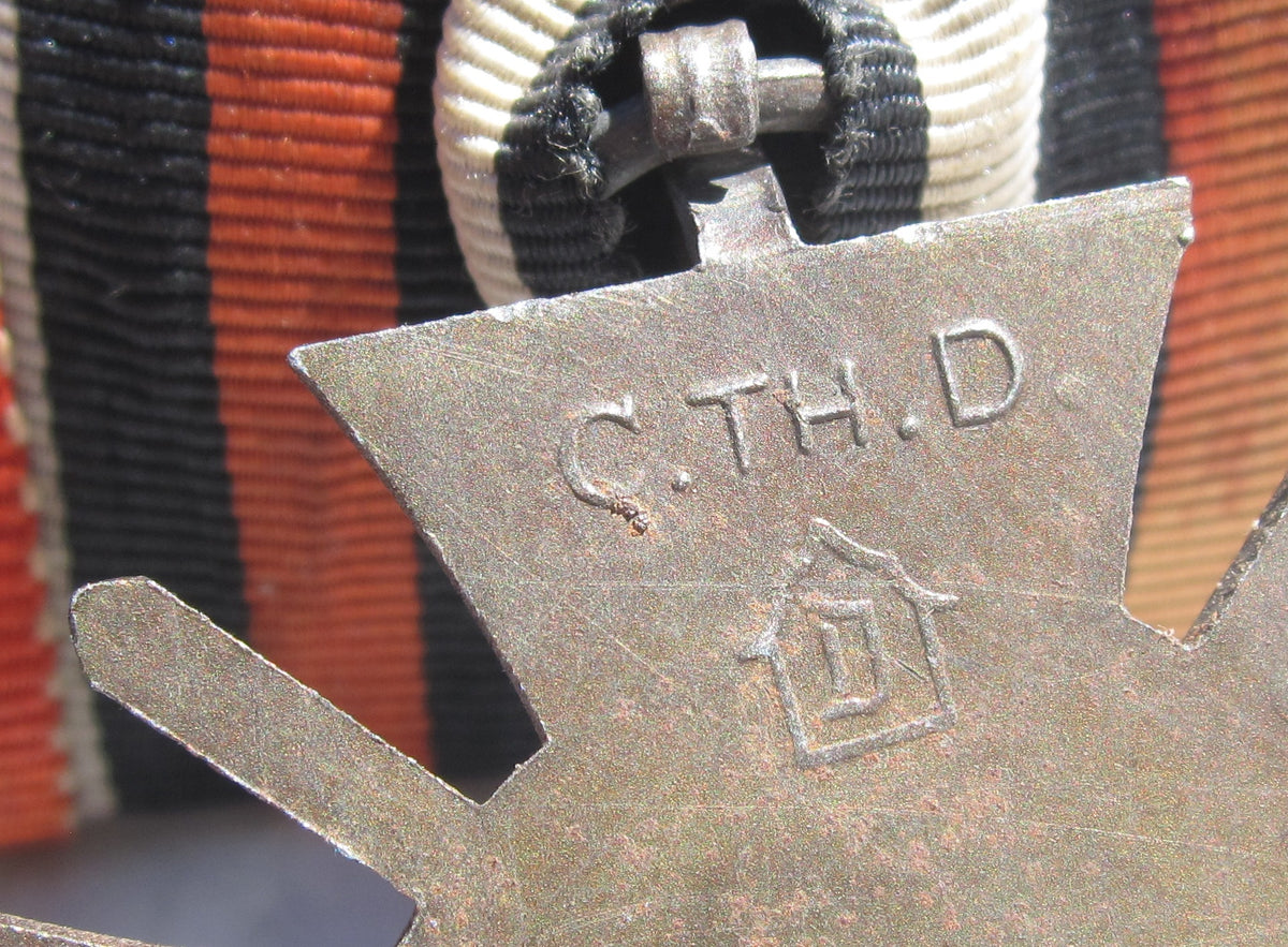 2er Ordensspange Ehrenkreuz für Frontkämpfer &amp; Medaille zum Kriegsverdienstkreuz 1939