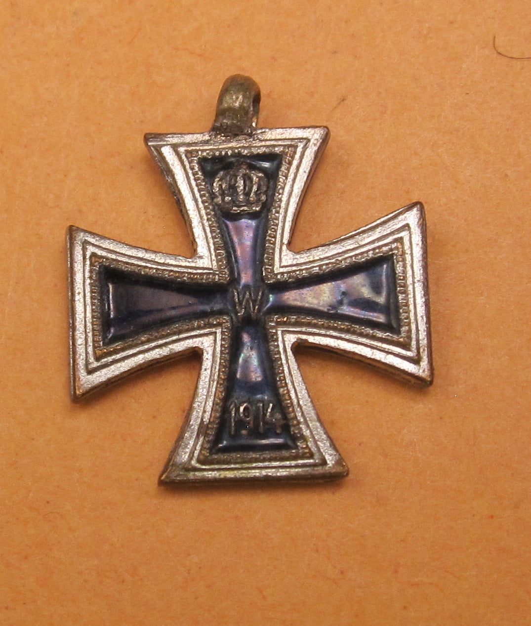 Miniatur Eisernes Kreuz 2.Klasse 1914  für Miniaturkettchen Miniaturkette Frackkette