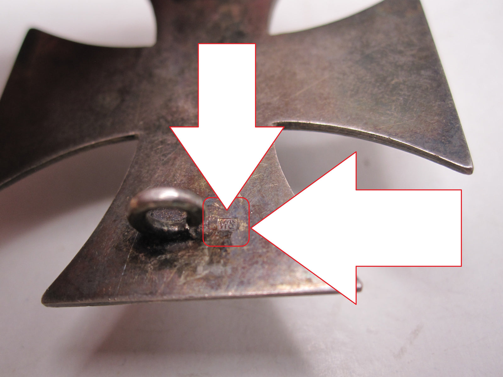 Eisernes Kreuz 1.Klasse von 1914 (EK1/14) Hersteller: "WS"