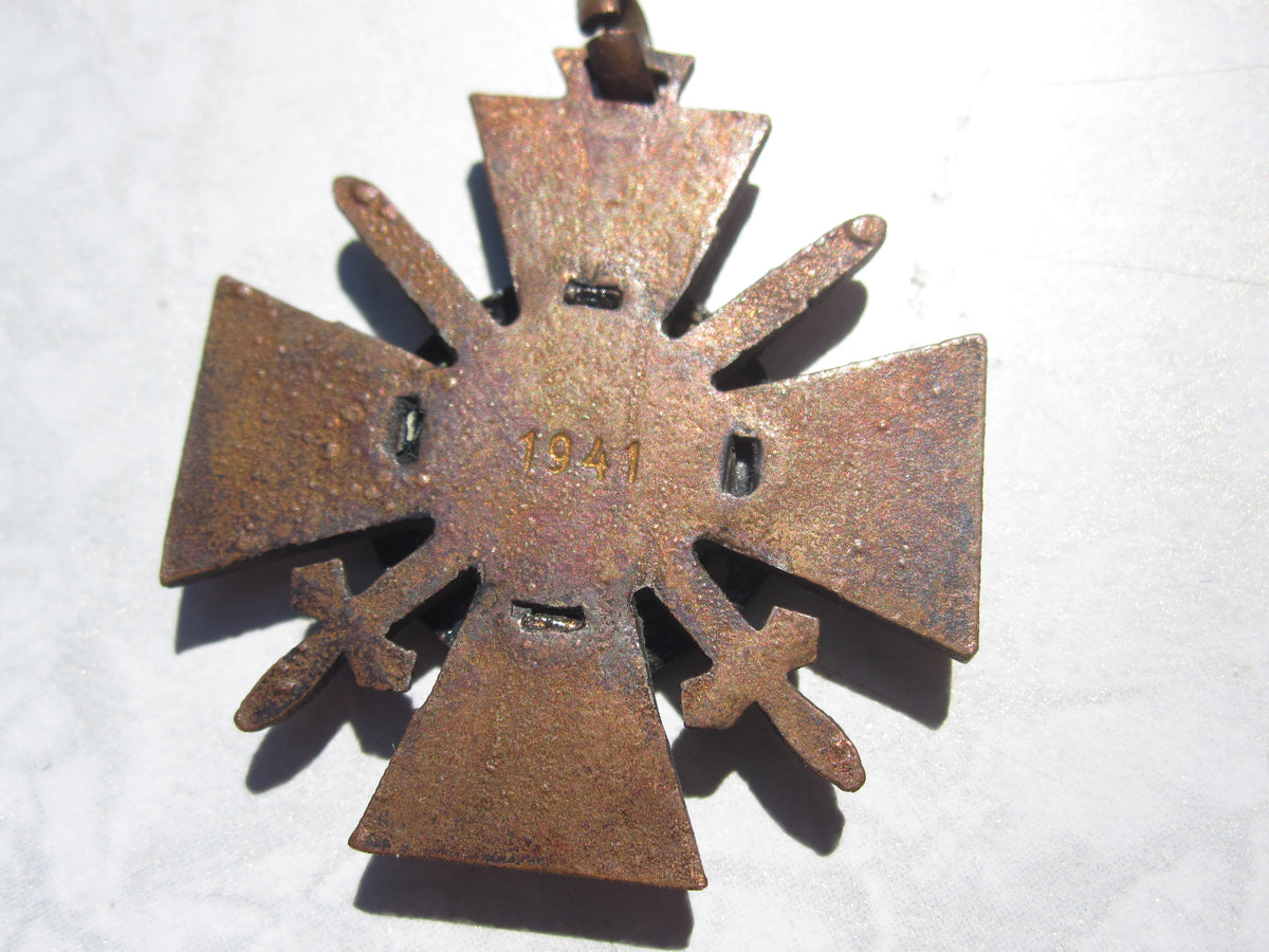 Orden Ungarn für Frontkämpfer 1941 FEUERKREUZ der 1. Klasse