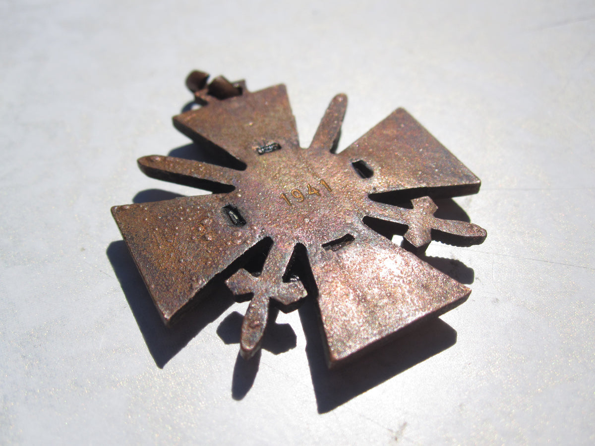 Orden Ungarn für Frontkämpfer 1941 FEUERKREUZ der 1. Klasse