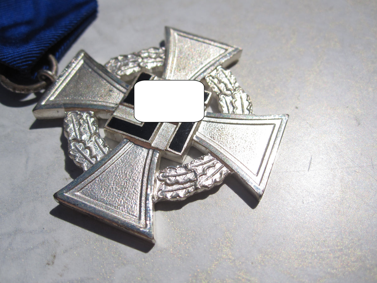 Treudienst-Ehrenzeichen für 25 Jahre in Verleihungsschachtel Hersteller: Franz Reischauer