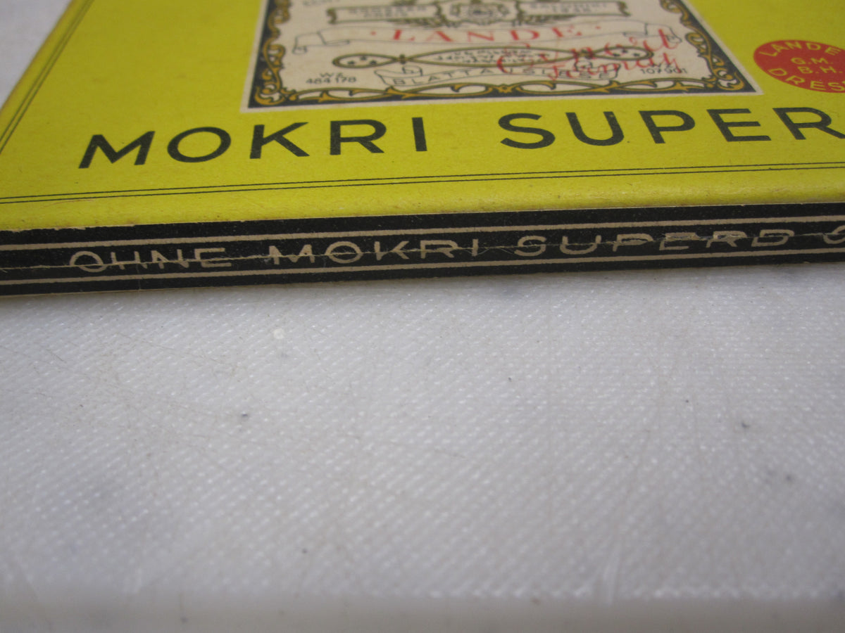 ungeöffnete Marketenderware Wehrmacht Zigaretten MOKRI SUPERB Dresden