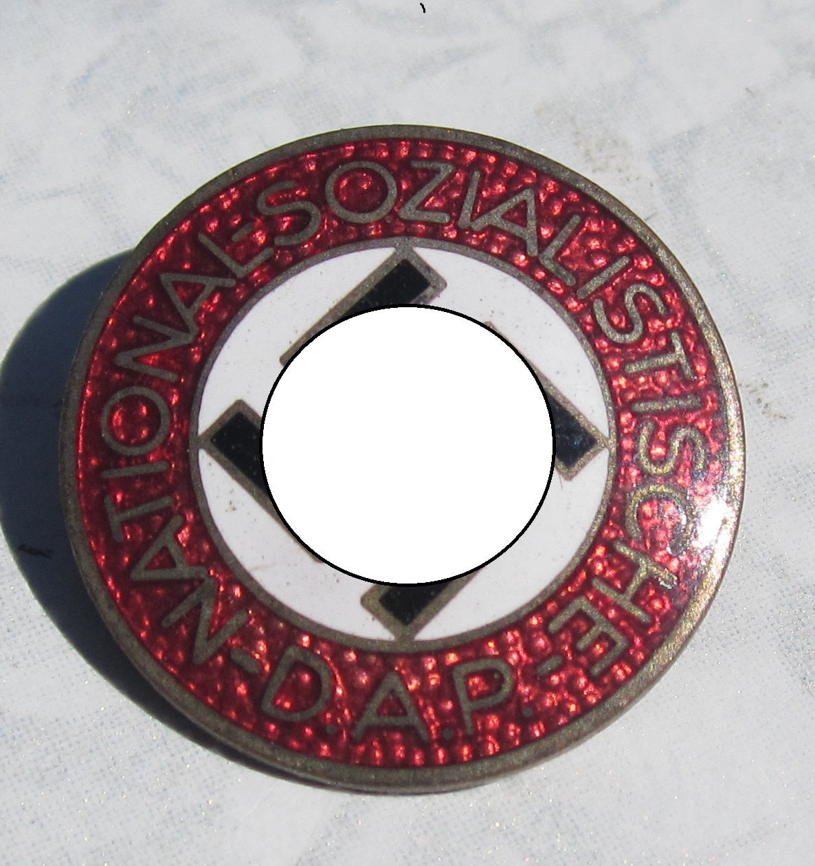 NSDAP Parteiabzeichen M1/13  Hersteller: L. Christian Lauer