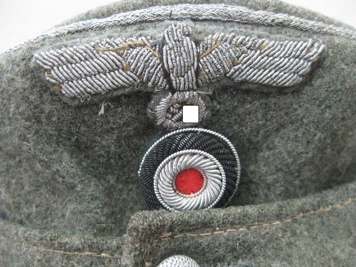 100% Originale Einheits Feldmütze M43 Bergmütze Wehrmacht für Offiziere