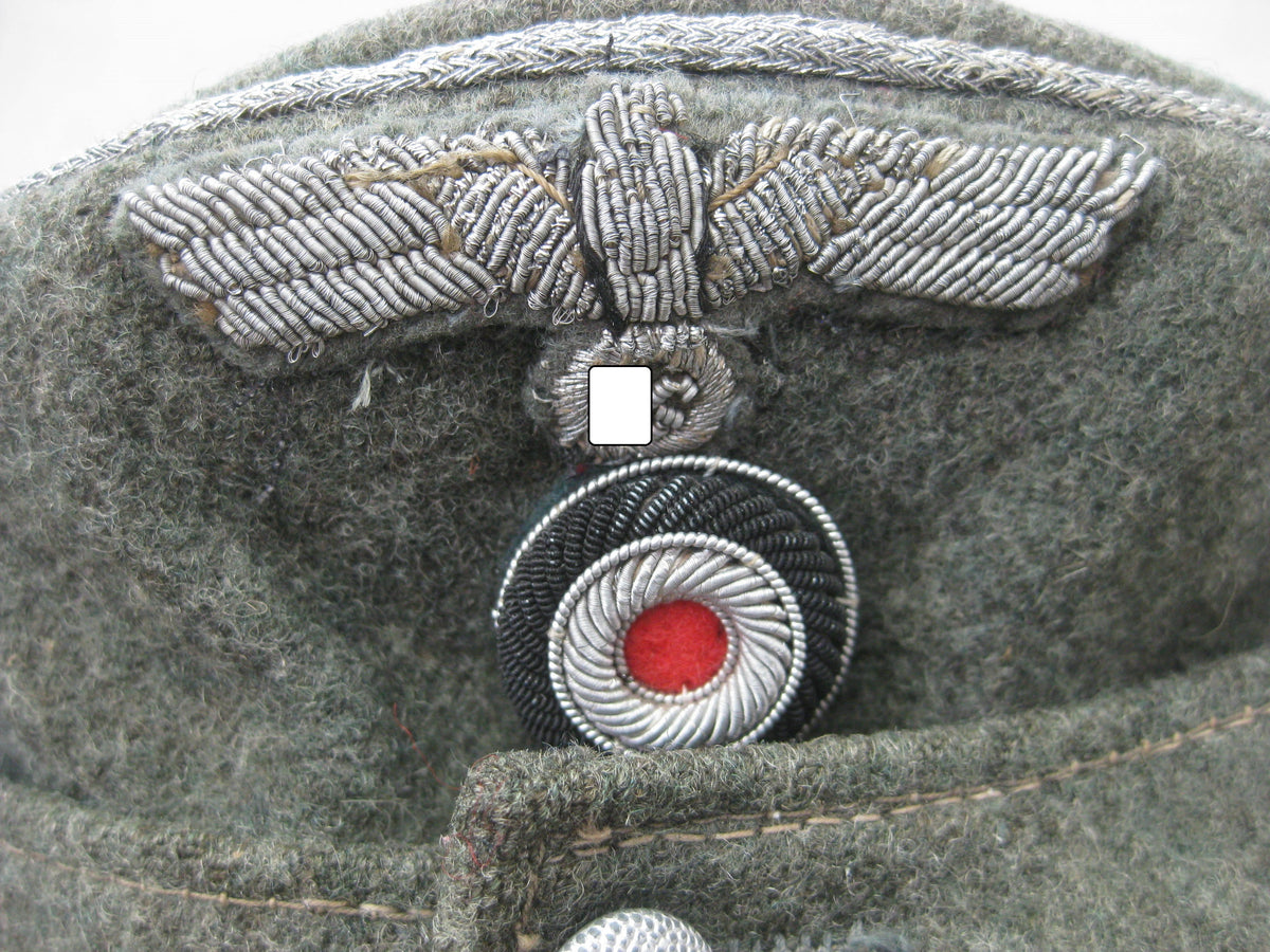 100% Originale Einheits Feldmütze M43 Bergmütze Wehrmacht für Offiziere