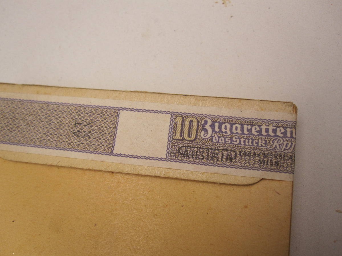 Marketenderware Wehrmacht Zigaretten REGIE 4  ungeöffnet