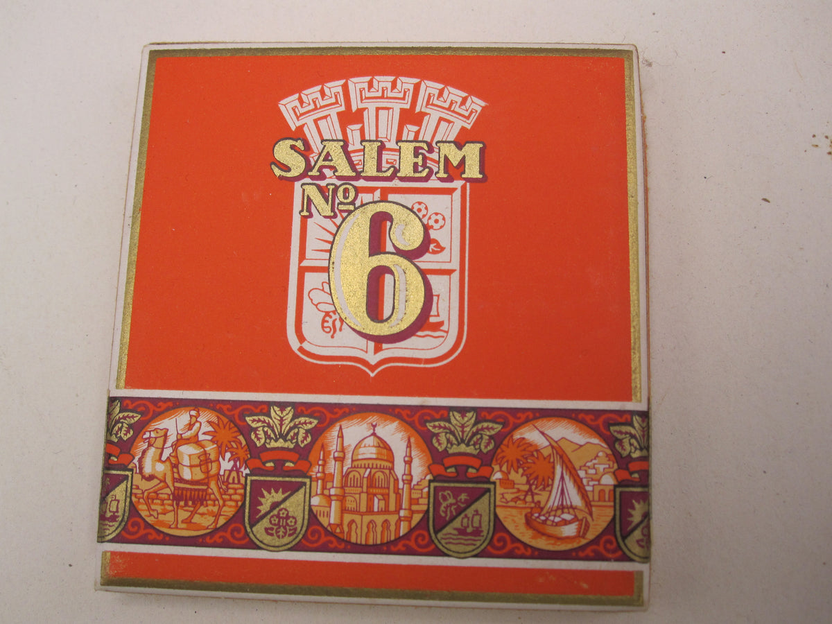 ungeöffnete Marketenderware Wehrmacht Zigaretten SALEM No. 6