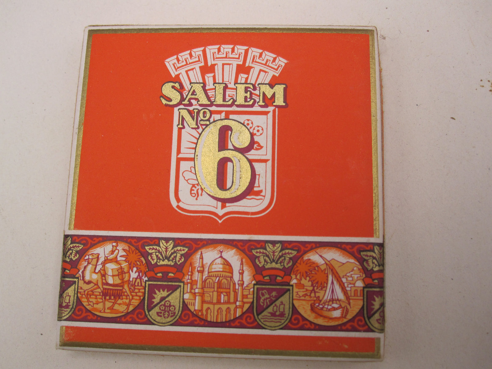 ungeöffnete Marketenderware Wehrmacht Zigaretten SALEM No. 6