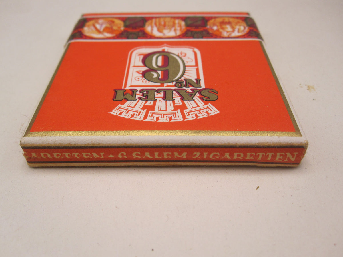 ungeöffnete Marketenderware Wehrmacht Zigaretten SALEM No. 6