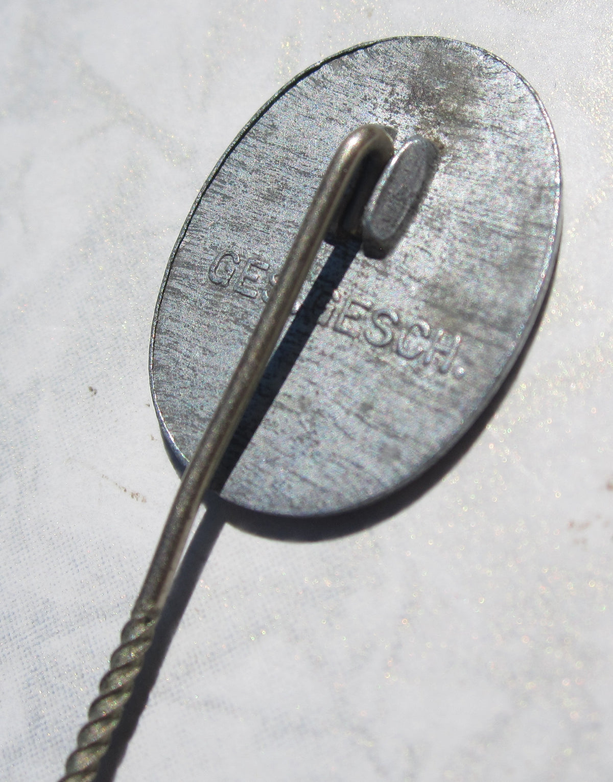 Mitgliedsabzeichen Mitgliedsnadel &quot;RAD&quot; Reichsarbeitsdienst der Männer Erinnerungsnadel 1. Form (Kopie)