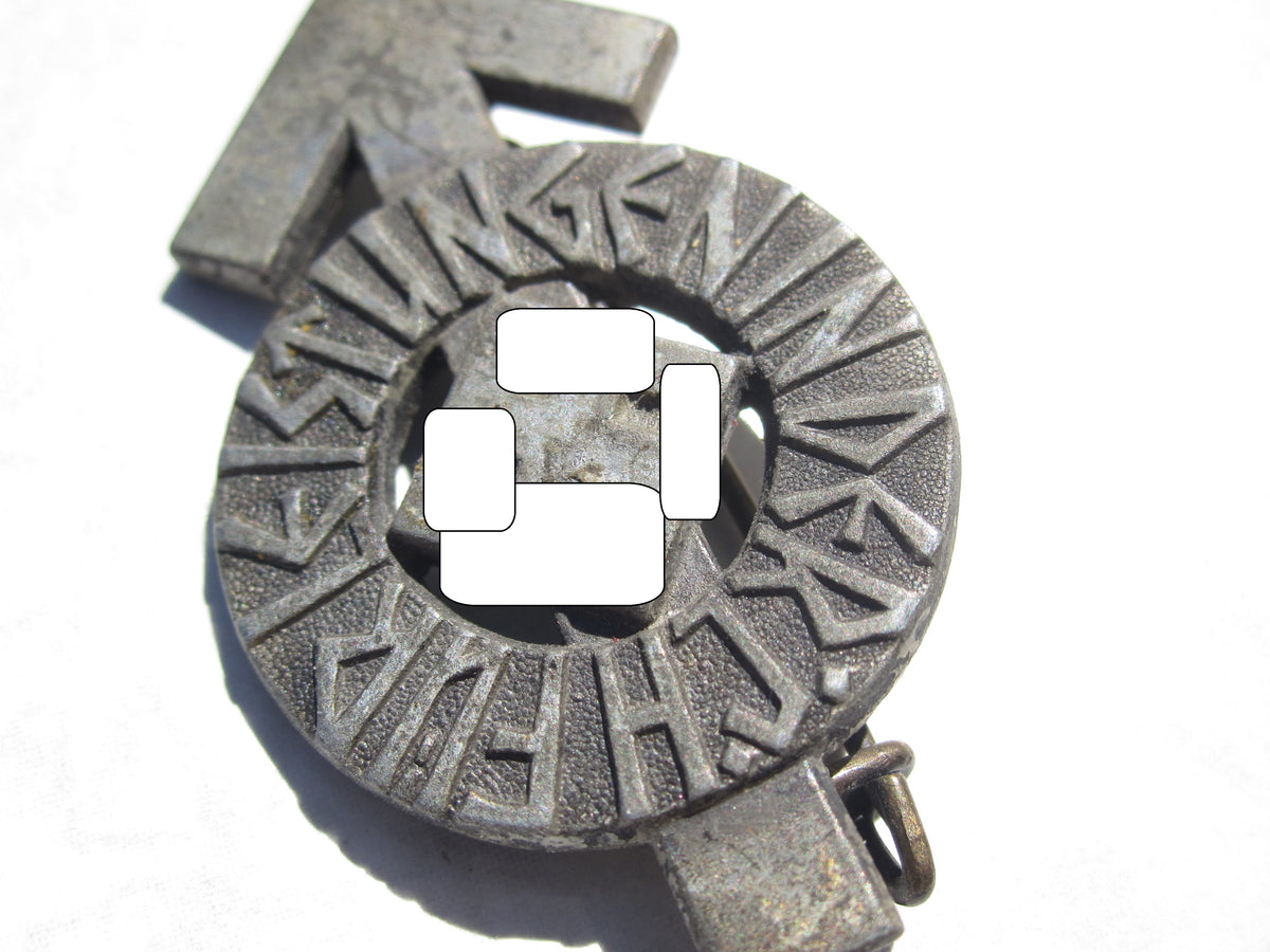 Hitlerjugend (HJ) Leistungsabzeichen in Bronze Hersteller: RZM M1/36