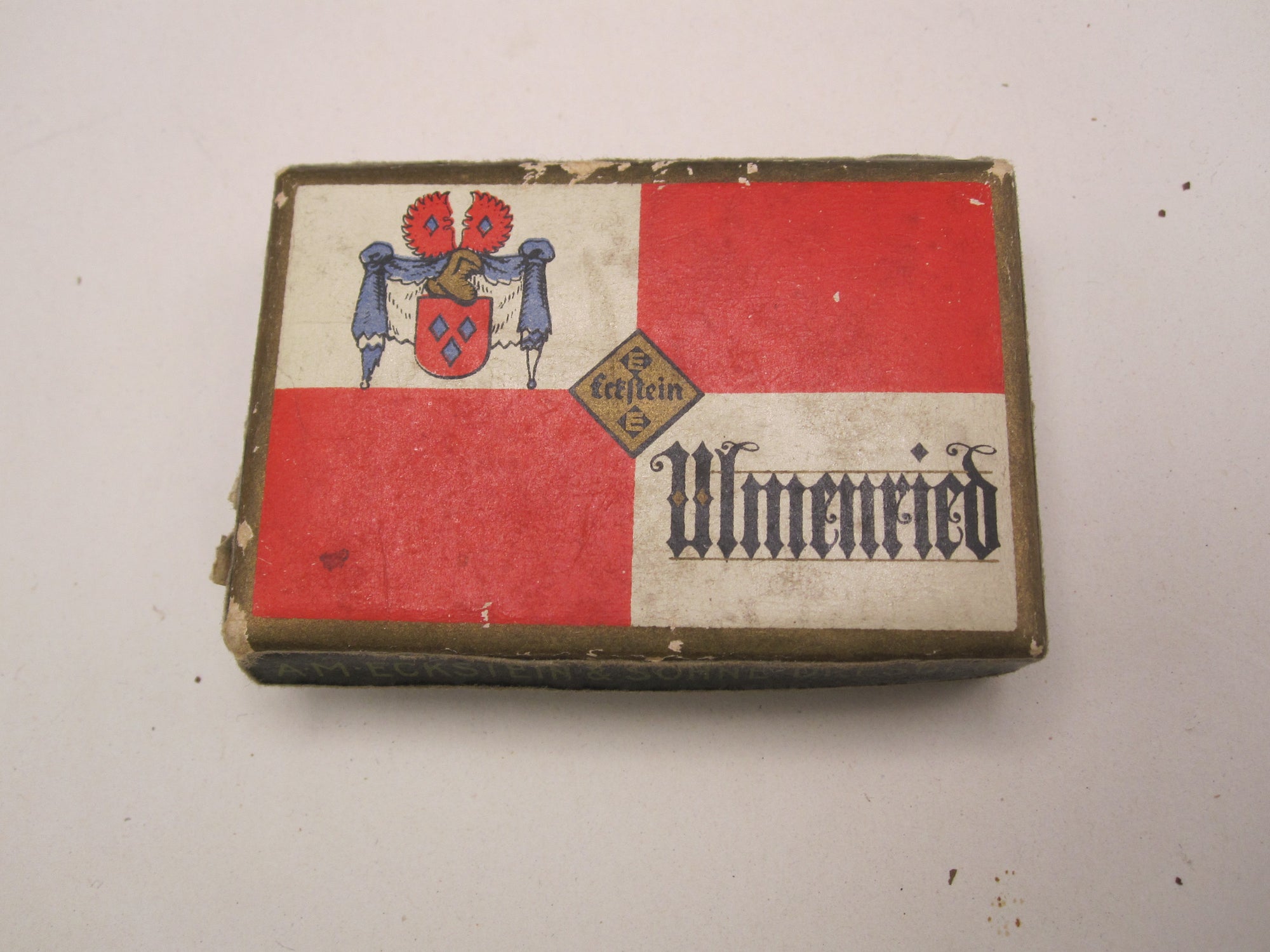 Marketenderware Wehrmacht Zigaretten ULMENRIED Eckstein Dresden geöffnet