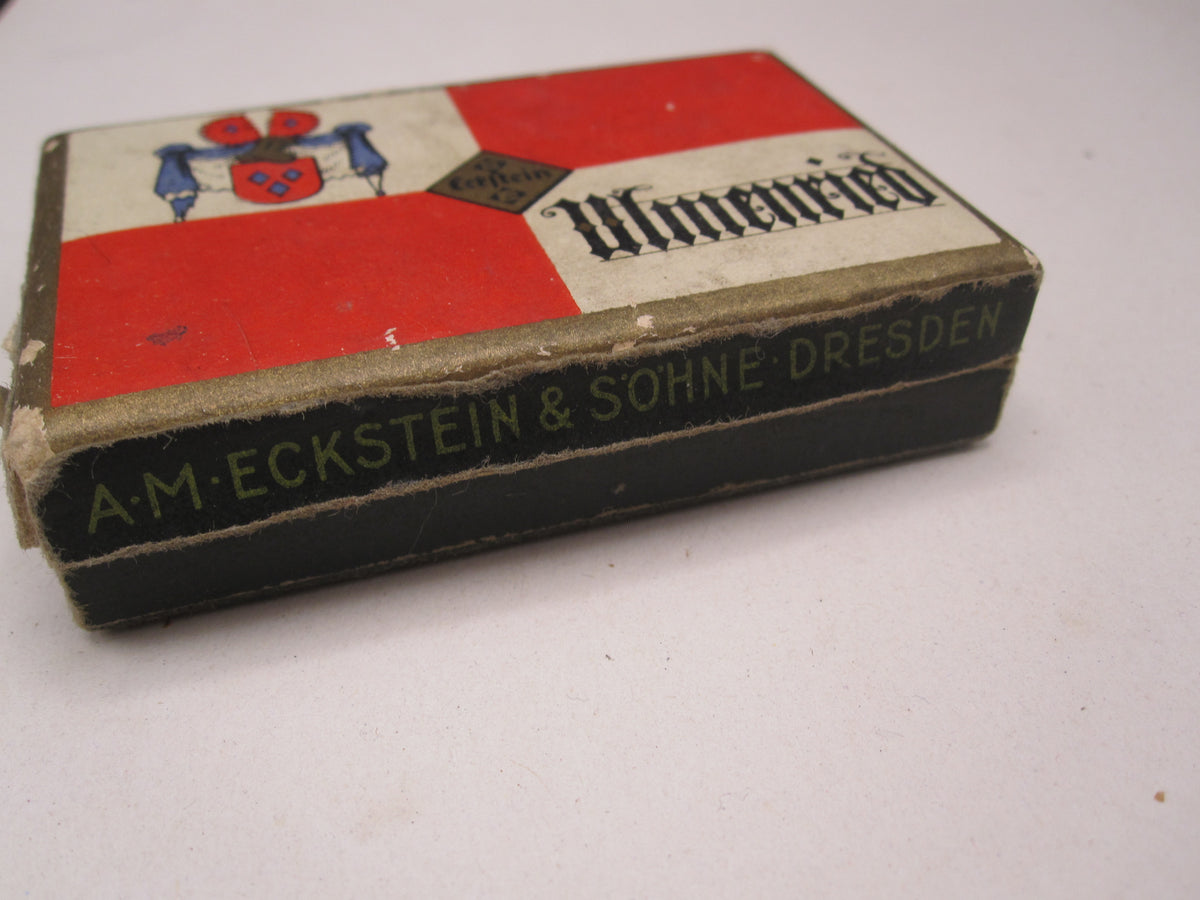 Marketenderware Wehrmacht Zigaretten ULMENRIED Eckstein Dresden geöffnet