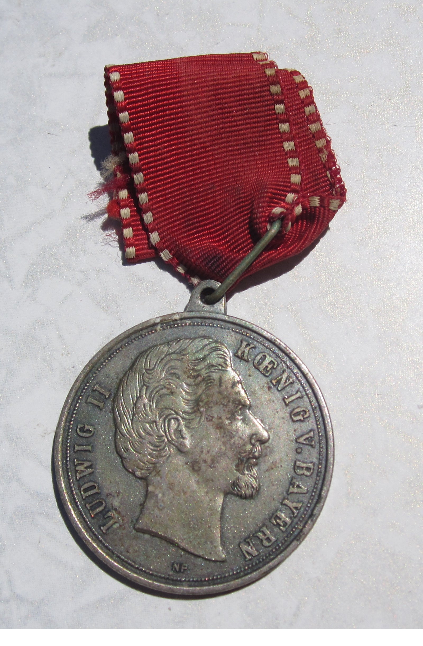 Medaille Ludwig II. König von Bayern