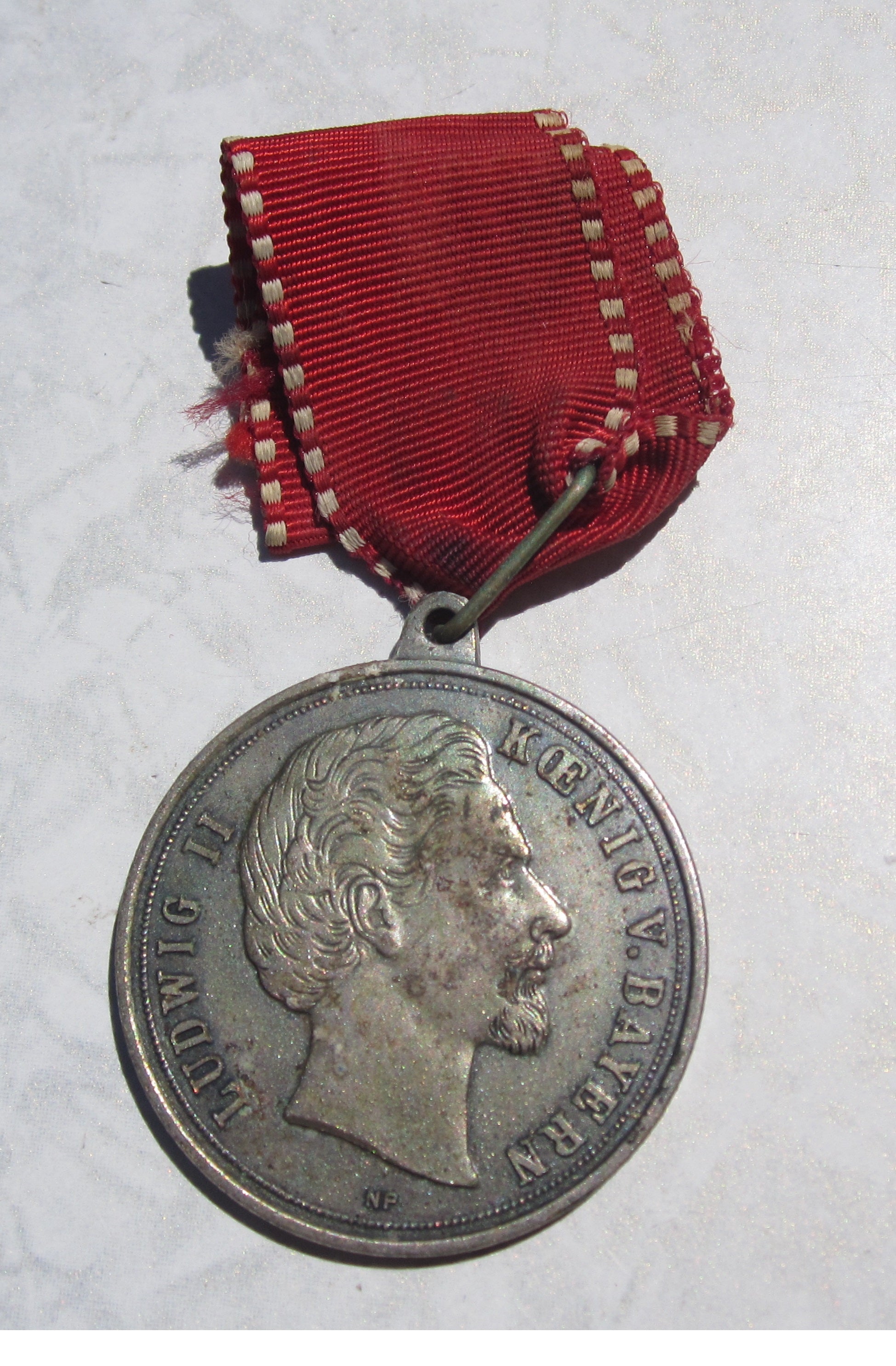 Medaille Ludwig II. König von Bayern