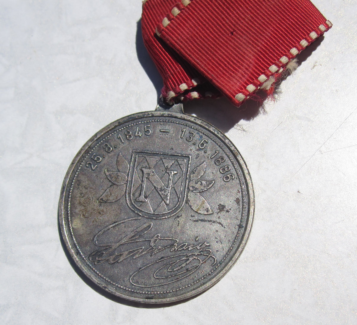 Medaille Ludwig II. König von Bayern
