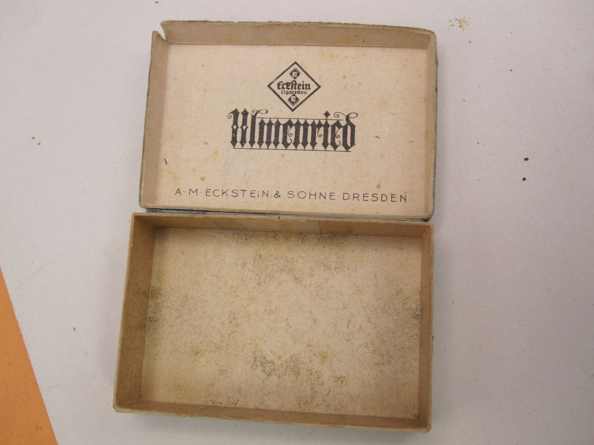 Marketenderware Wehrmacht Zigaretten ULMENRIED Eckstein Dresden geöffnet