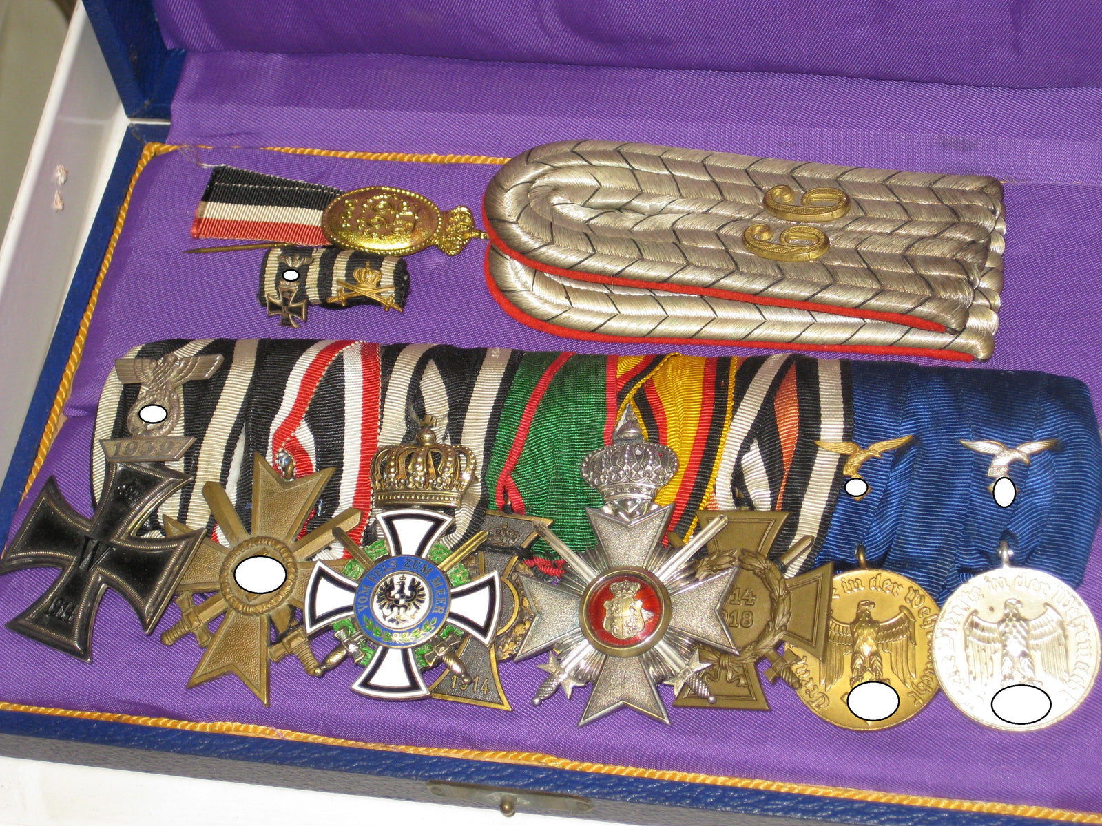 Kompletter Nachlass Ritterkreuz Hausorden von Hohenzollern