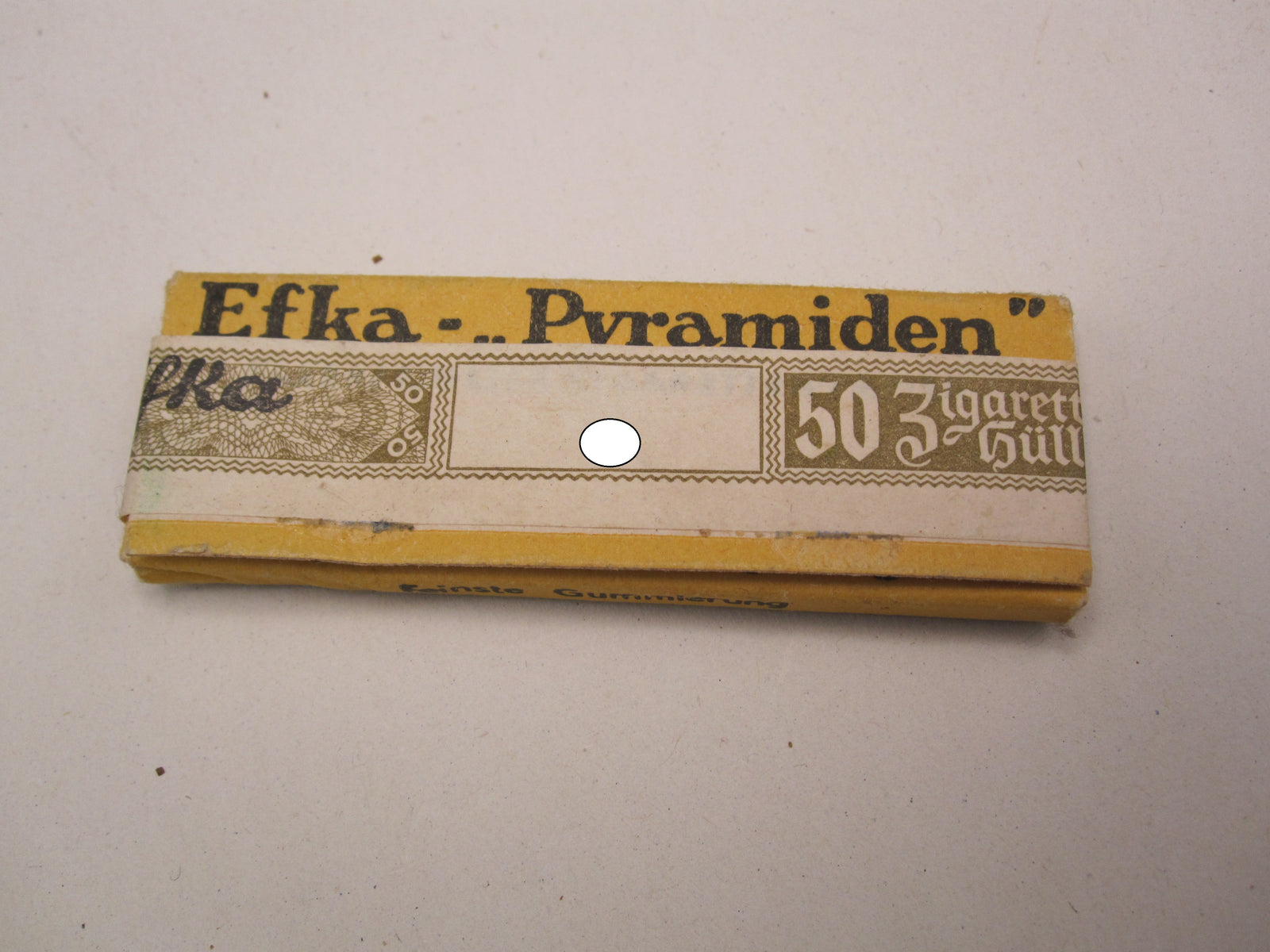 ungeöffnete Marketenderware Wehrmacht Zigarettenhüllen Efka Pyramiden