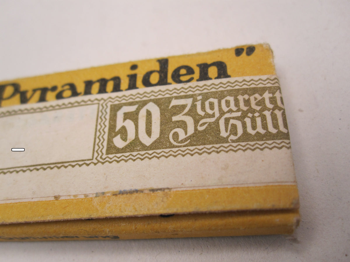 ungeöffnete Marketenderware Wehrmacht Zigarettenhüllen Efka Pyramiden