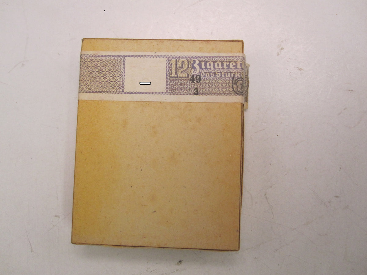 ungeöffnete Marketenderware Wehrmacht Zigaretten KORFU / rot Dresden