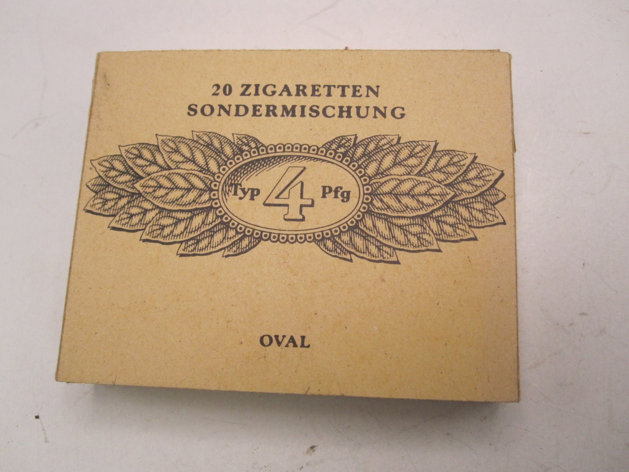 ungeöffnete Marketenderware Wehrmacht Zigaretten OVAL