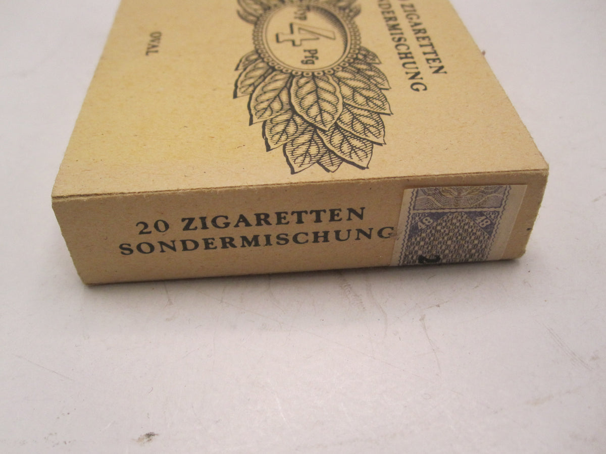 ungeöffnete Marketenderware Wehrmacht Zigaretten OVAL