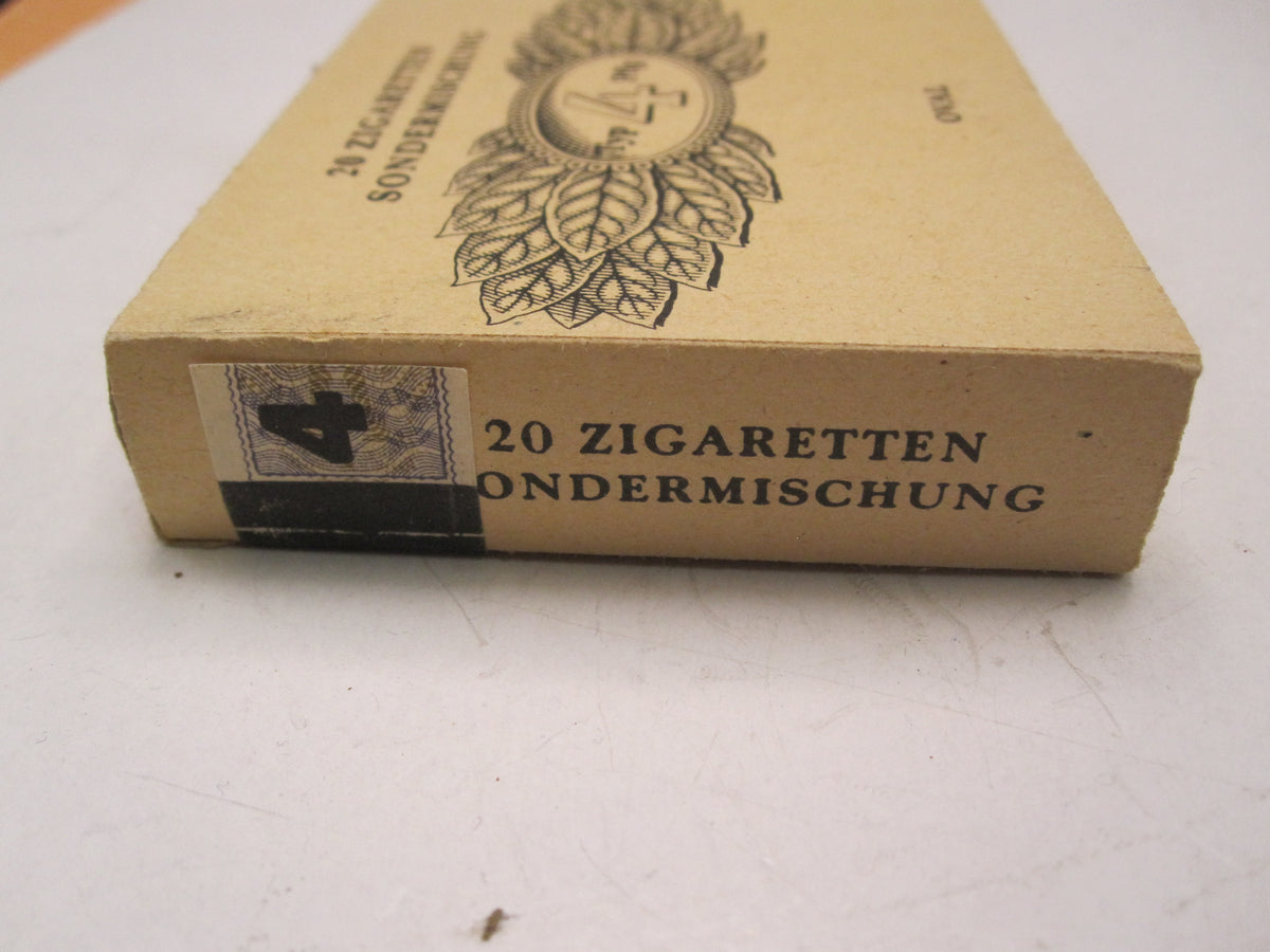 ungeöffnete Marketenderware Wehrmacht Zigaretten OVAL