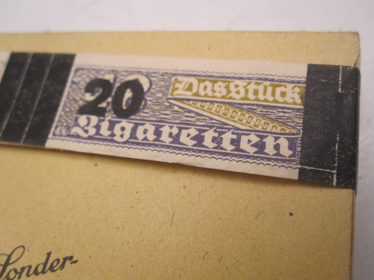 ungeöffnete Marketenderware Wehrmacht Zigaretten OVAL