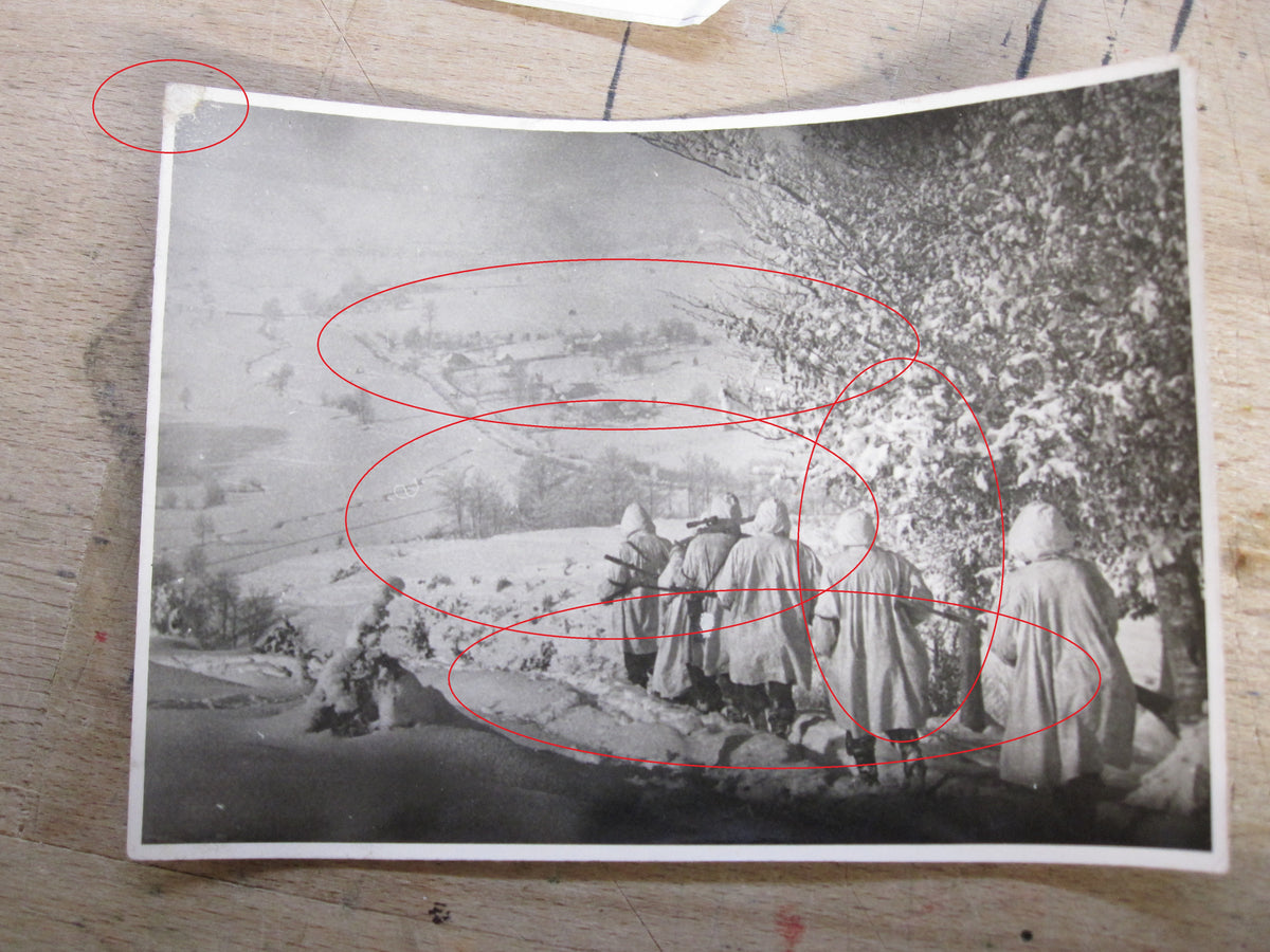 SS-Gebirgsjäger Gebirgs Division &quot; PRINZ EUGEN &quot; Scharfschütze !!!!! Partisanenkrieg